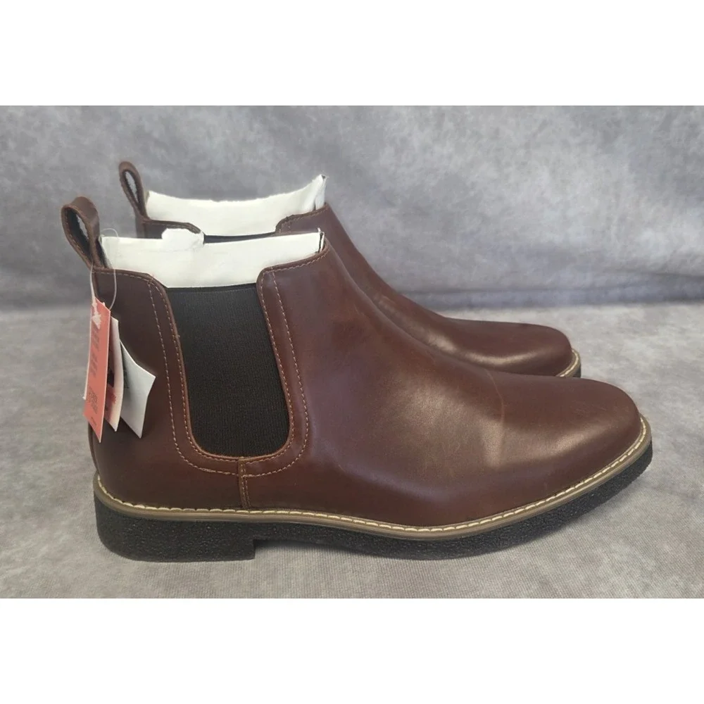 Deer Stag Men's Brown Boots Size 1 1 Wide New